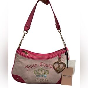 Juicy Couture Pink Royal Kingdom Shoulder Bag